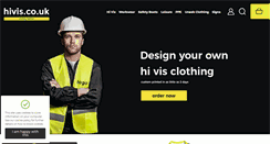 Desktop Screenshot of hivis.co.uk