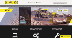 Desktop Screenshot of hivis.com